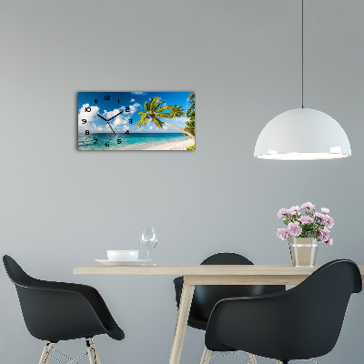 Orologio rettangolare con motivo 