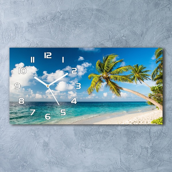 Orologio rettangolare con motivo 