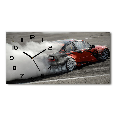 Orologio orizzontale con motivo pista da drift