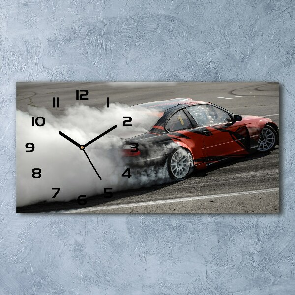 Orologio orizzontale con motivo pista da drift