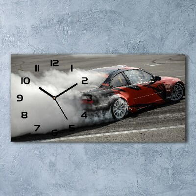 Orologio orizzontale con motivo pista da drift
