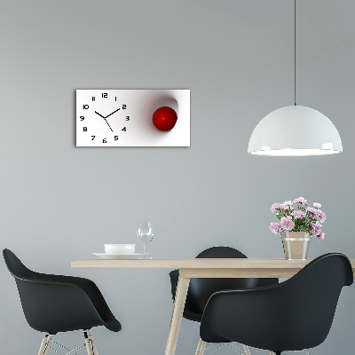 Orologio rettangolare con quadrante a motivo astratto