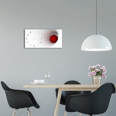 Orologio rettangolare con quadrante a motivo astratto