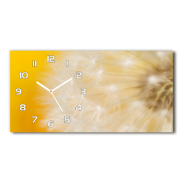 Orologio orizzontale con motivo di dente di leone