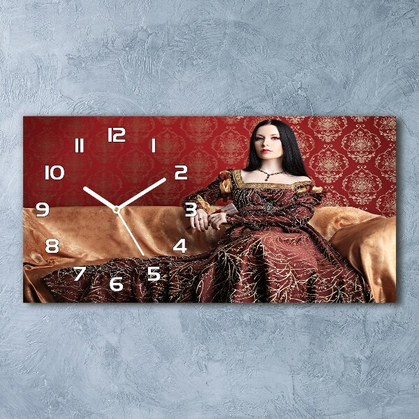 Orologio rettangolare con quadrante d'ispirazione medievale