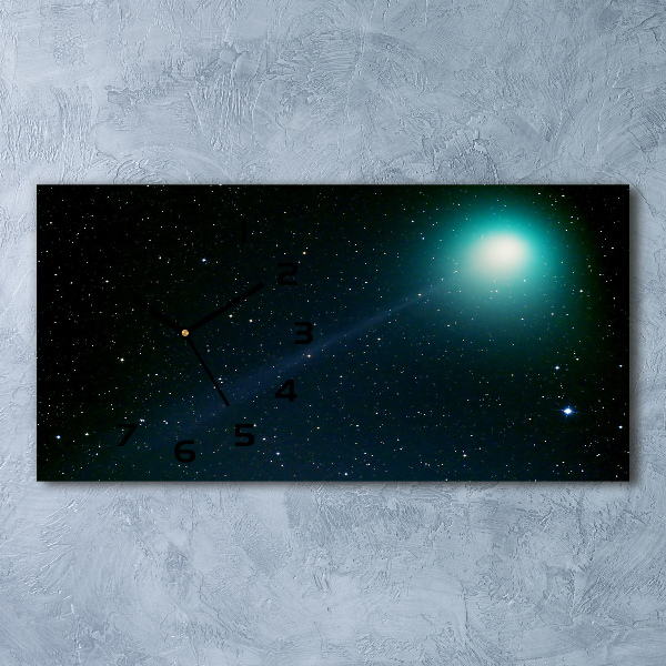 Orologio orizzontale con motivo Galassia