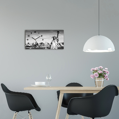 Orologio rettangolare con quadrante ispirato alla Statua della Libertà