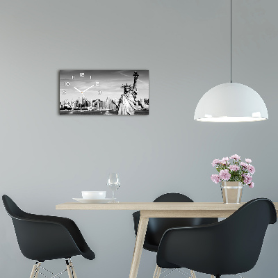 Orologio rettangolare con quadrante ispirato alla Statua della Libertà