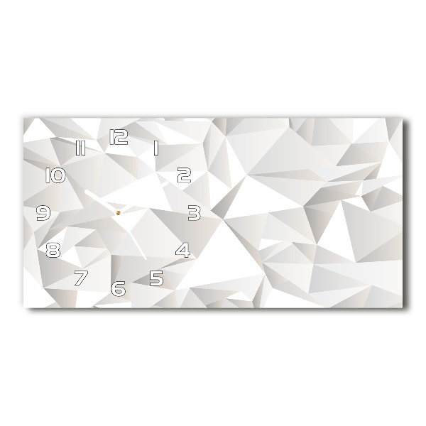 Orologio rettangolare con quadrante dallo sfondo astratto