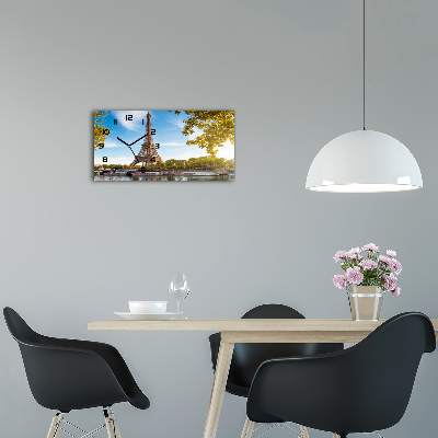 Orologio orizzontale con motivo Torre Eiffel di Parigi