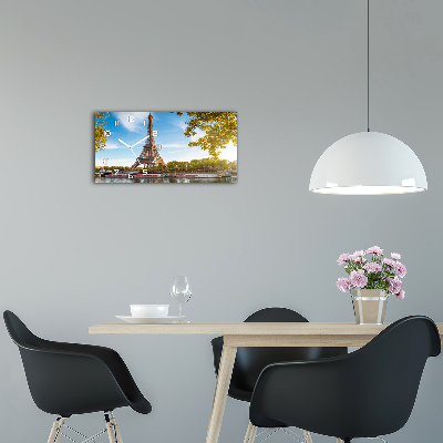 Orologio orizzontale con motivo Torre Eiffel di Parigi