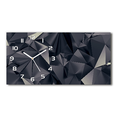 Orologio rettangolare con quadrante con sfondo astratto