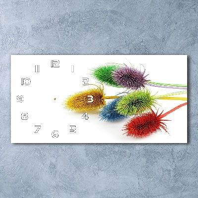 Orologio orizzontale con motivo a cardo