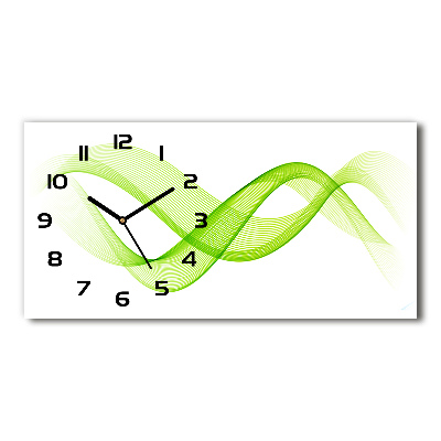 Orologio orizzontale con motivo 