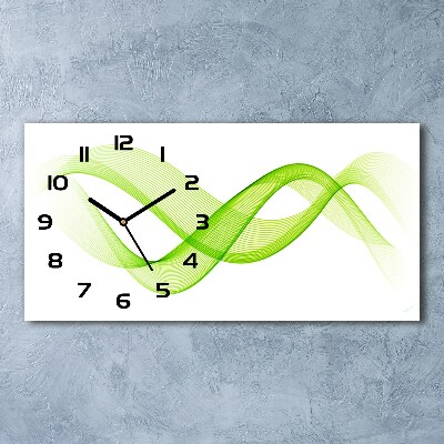 Orologio orizzontale con motivo 