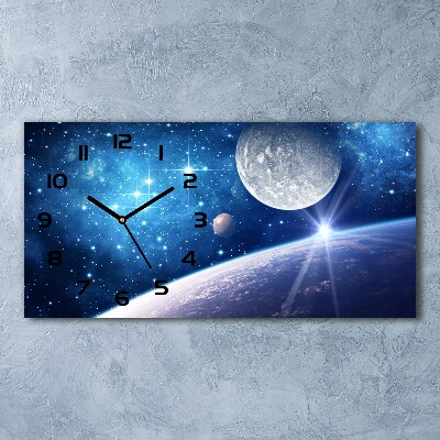 Orologio orizzontale modello Luna