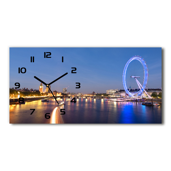 Orologio orizzontale con motivo London Eye