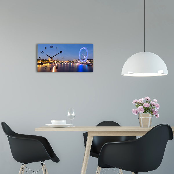 Orologio orizzontale con motivo London Eye