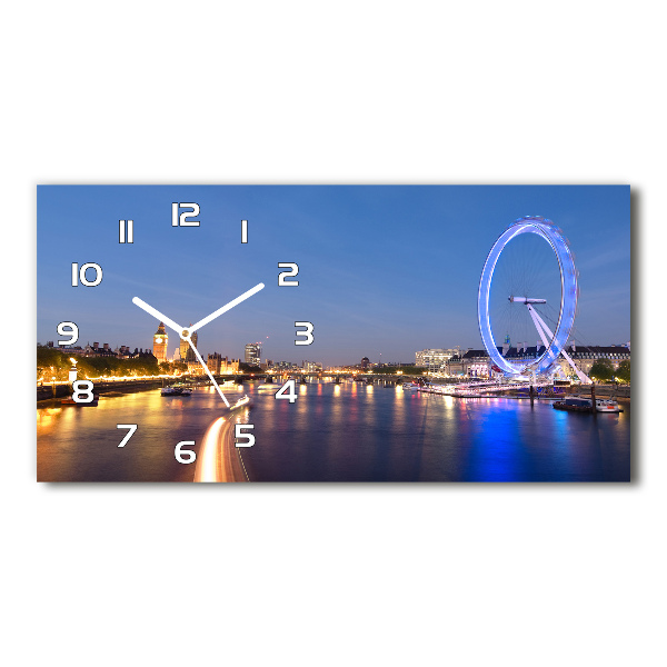 Orologio orizzontale con motivo London Eye