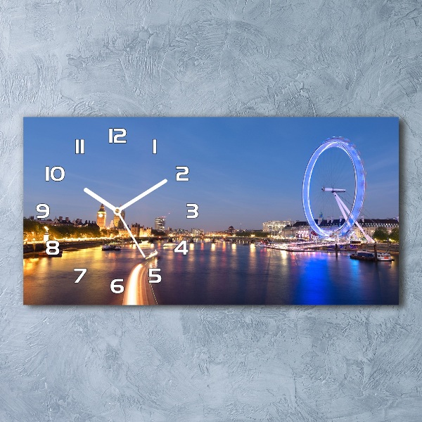 Orologio orizzontale con motivo London Eye