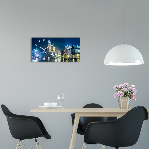 Orologio orizzontale con stampa 