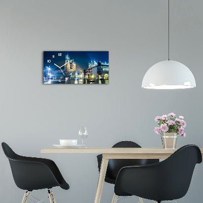 Orologio orizzontale con stampa 