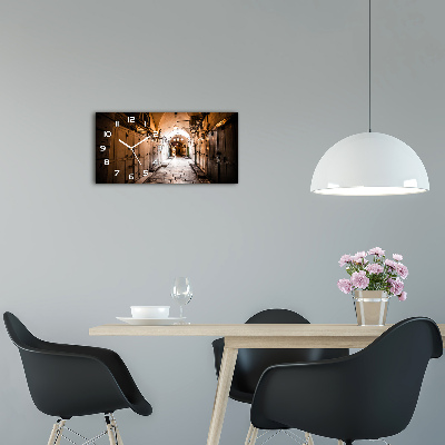 Orologio orizzontale con motivo di Gerusalemme