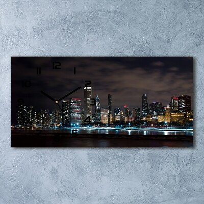 Orologio orizzontale con motivo 