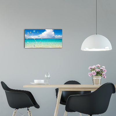 Orologio orizzontale con motivo 'Spiaggia del Paradiso'