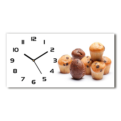Orologio orizzontale con motivo Cupcakes