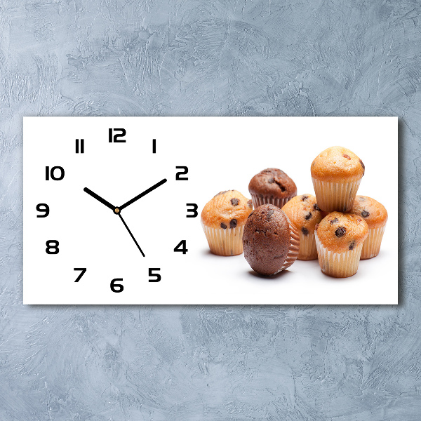 Orologio orizzontale con motivo Cupcakes