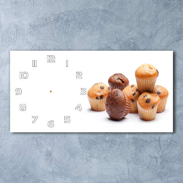 Orologio orizzontale con motivo Cupcakes