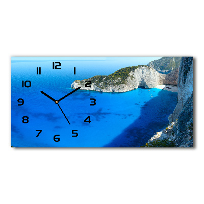 Orologio rettangolare con motivo isola di Zante, Grecia