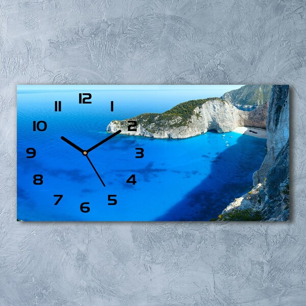 Orologio rettangolare con motivo isola di Zante, Grecia