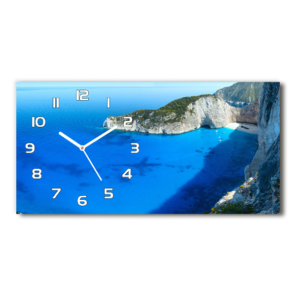 Orologio rettangolare con motivo isola di Zante, Grecia