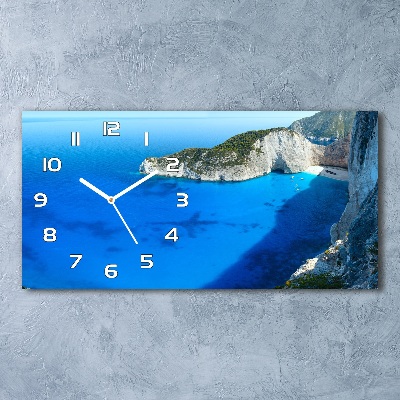 Orologio rettangolare con motivo isola di Zante, Grecia