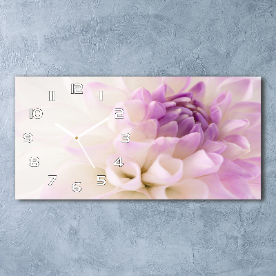Orologio orizzontale con quadrante Dalia bianca