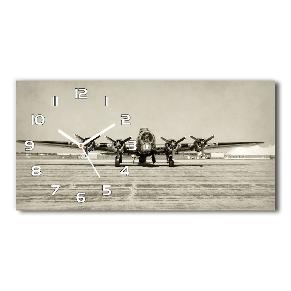 Orologio rettangolare con motivo 