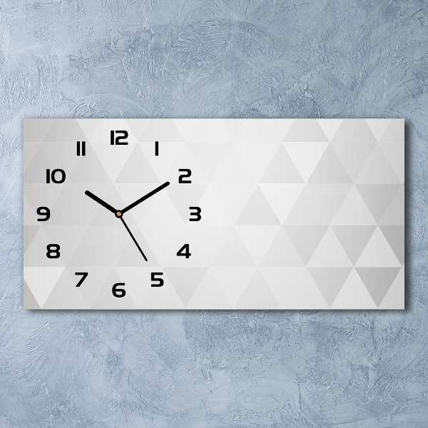 Orologio orizzontale con sfondo astratto