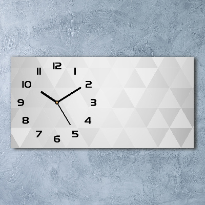 Orologio orizzontale con sfondo astratto