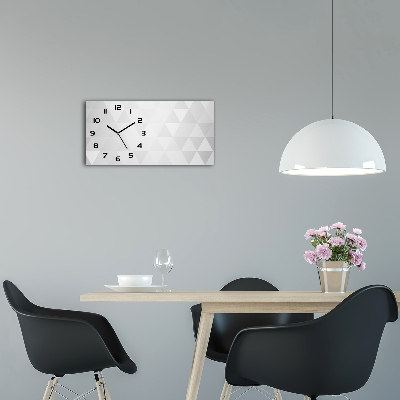 Orologio orizzontale con sfondo astratto