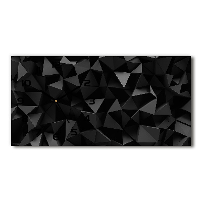 Orologio rettangolare con motivo astratto 3D