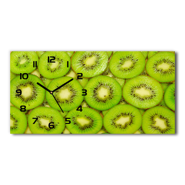 Orologio orizzontale con motivo kiwi
