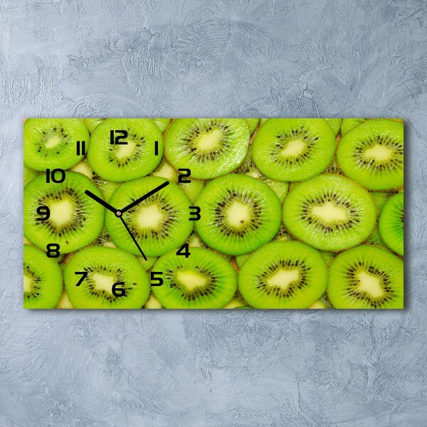 Orologio orizzontale con motivo kiwi