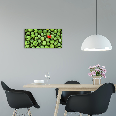 Orologio orizzontale con quadrante dal motivo pomodoro maturo