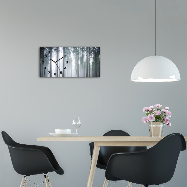 Orologio orizzontale con motivo 