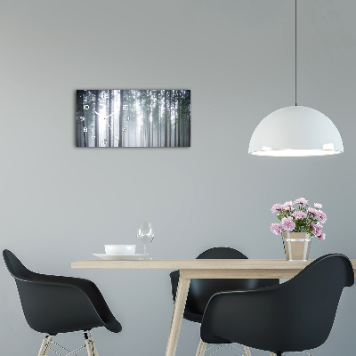 Orologio orizzontale con motivo 