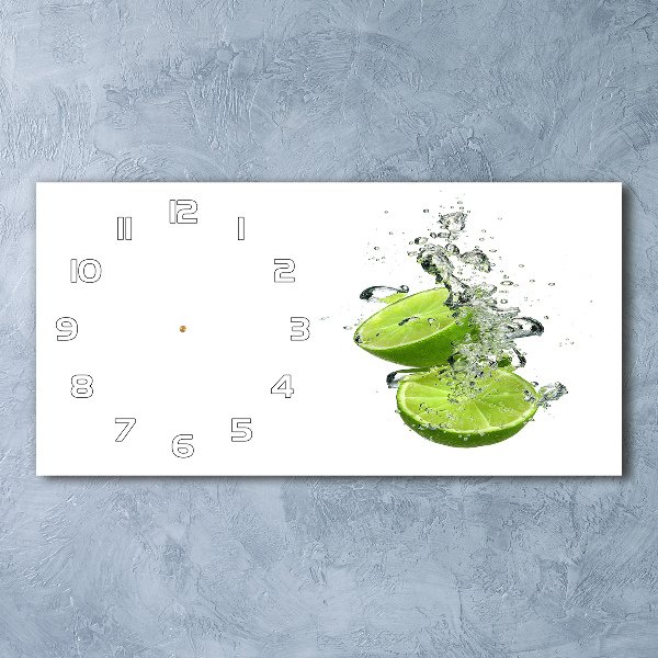 Orologio rettangolare con quadrante effetto calce e resistenza all'acqua