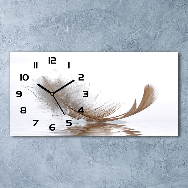 Orologio rettangolare con quadrante decorato con motivo 