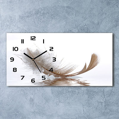 Orologio rettangolare con quadrante decorato con motivo 